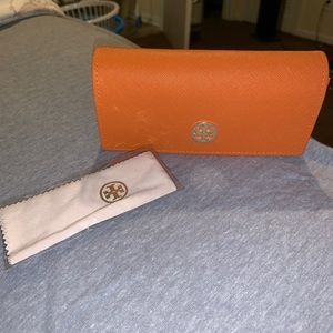 Brand new Tory Burch sun glasses case